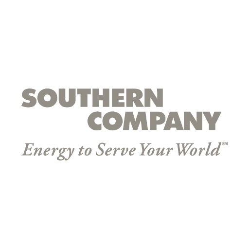 The image shows the Southern Company logo with the tagline "Energy to Serve Your World™".